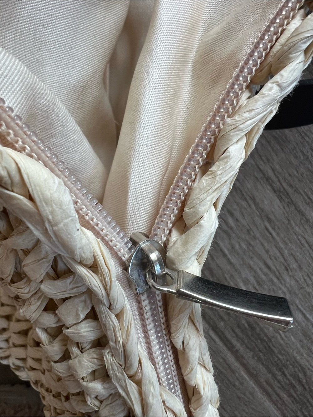 Woven Straw Tote Beach Bag - Picture 10 of 10